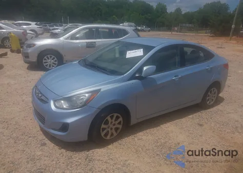 2013 Hyundai Accent Gls из США, поврежденный, VIN KMHCT4AE9DU285992